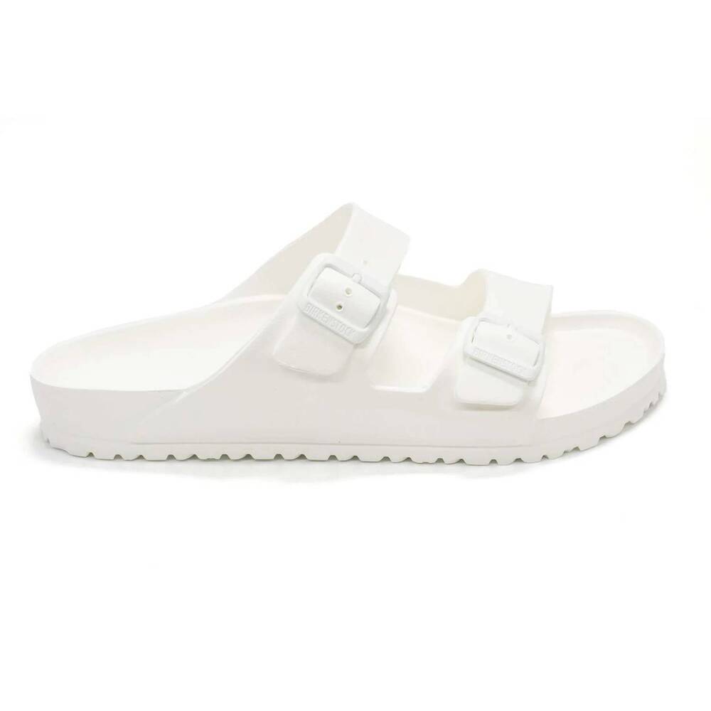 NEW BIRKENSTOCK men's arizona essentials eva sandals in white